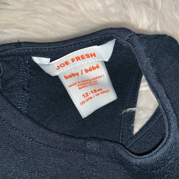 Joe Fresh Navy Sheath Dress w/ Pockets! - Picture 3 of 5